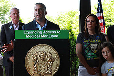 Mike Honig speaks at bill signing ceremony