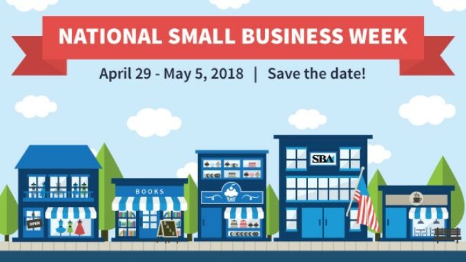Poster for National Small Business Week