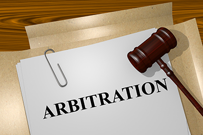  illustration of Arbitration title on Legal Documents
