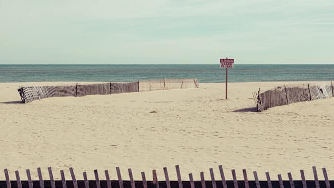 Beach Closed