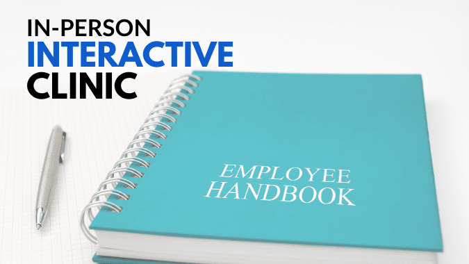 Employee Handbook Clinic November 7 2024
